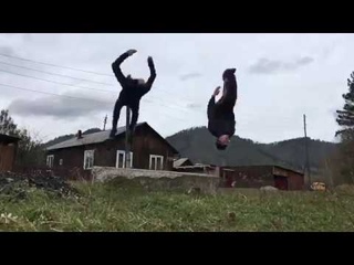 Another video with Freerunning and Parkour