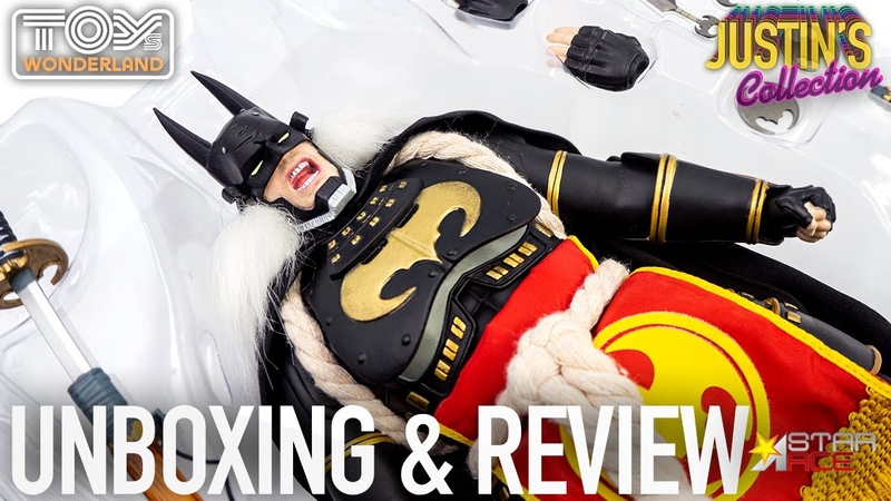 Batman Ninja 2. 0 War Version Deluxe Star Ace 1, 6 Scale Figure Unboxing