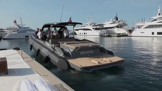 Speed run on a SACS RIB at the Yachting Festival Cannes