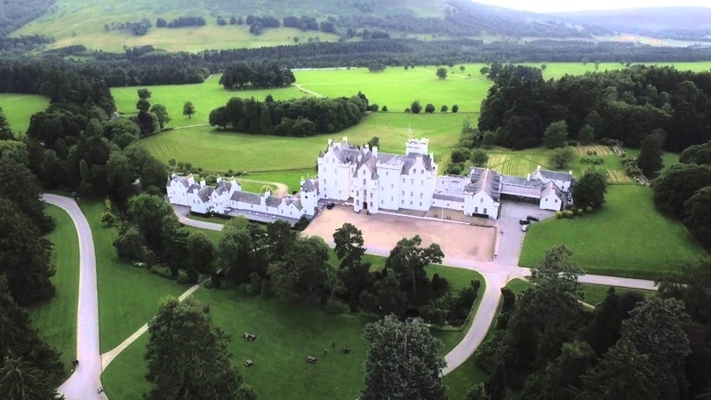 Blair Castle, its gardens and