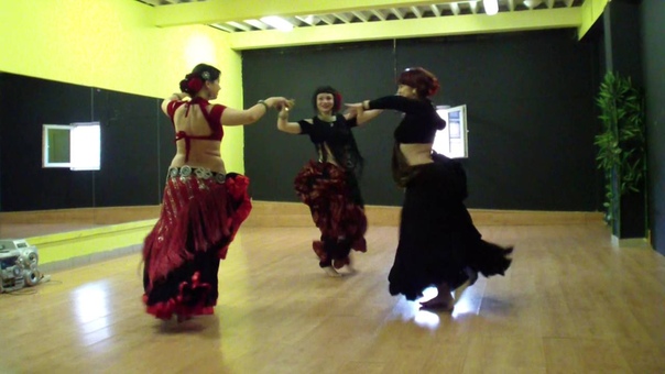 Magenta J Dance Group ( Students) American Tribal Style ( ATS ) Raccoon