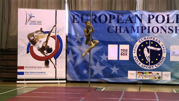 European Pole Sport Championship 2013 Solo Children Aleksandra Karpova 1st