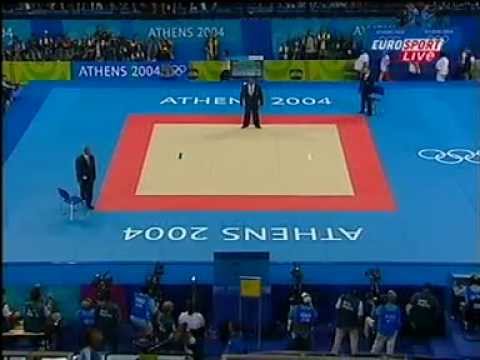 Летние ОИ 2004. Дзюдо. Женщины (78+). Финал. Дайма Белтран (Куба)